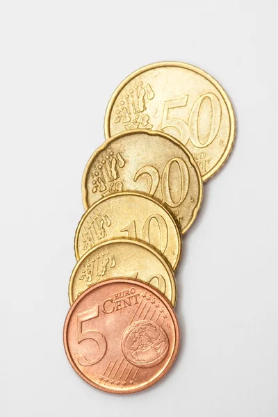 Zestaw monet euro — Zdjęcie stockowe