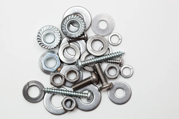 Nuts and bolts — Stock Photo, Image