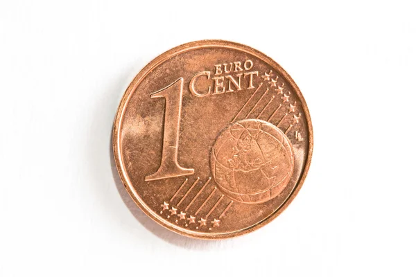 Jedna mince — Stock fotografie