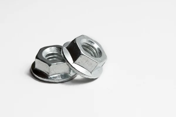 Two screw-nuts — Stock Photo, Image