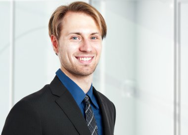 Genç başarılı iş adamı