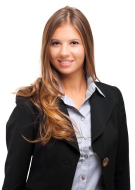 güzel genç iş kadını