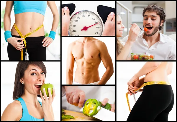 Nutrition and weight loss — Stock Photo, Image