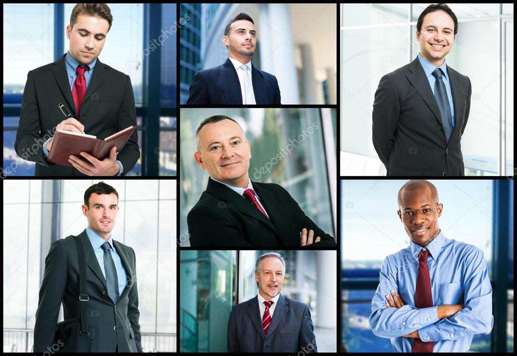 Businessmen portraits