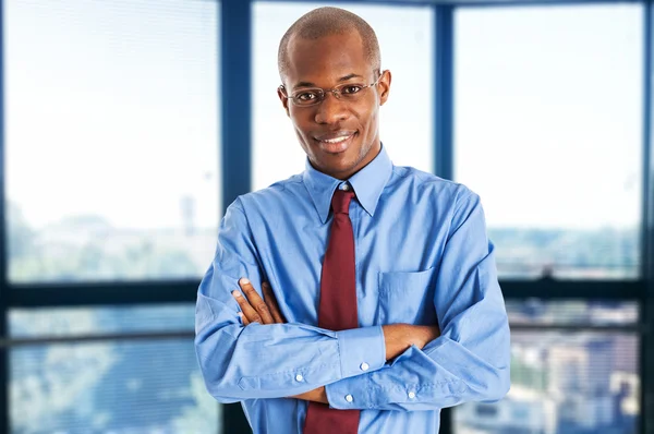 Smiling businessman portrait — Stock Photo, Image