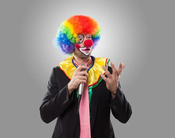 Clown aziendale — Foto Stock