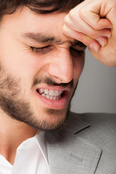 Empresário deprimido — Fotografia de Stock