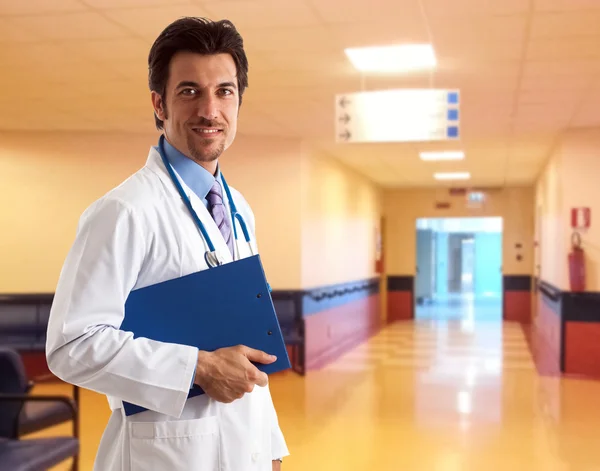 Handsome doctor — Stock Photo, Image