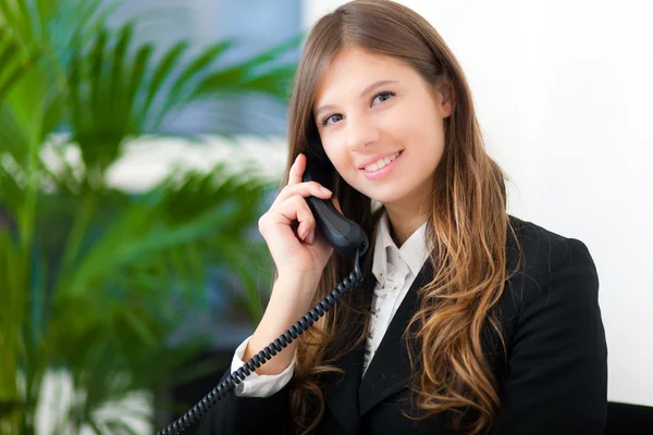 Business woman in office — Stock Photo, Image