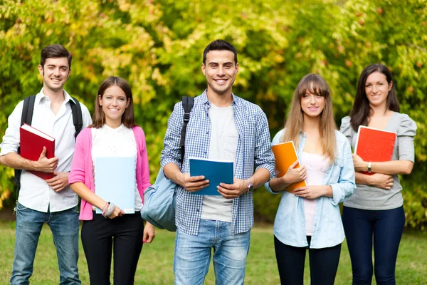 Groep studenten Rechtenvrije Stockafbeeldingen