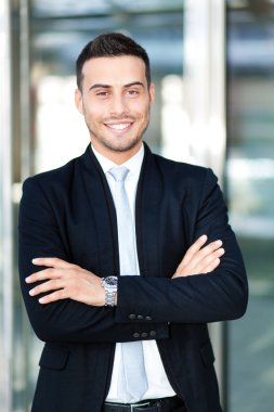 Şehirdeki iş adamı