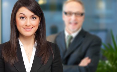 modern bir ofis iş ortağı