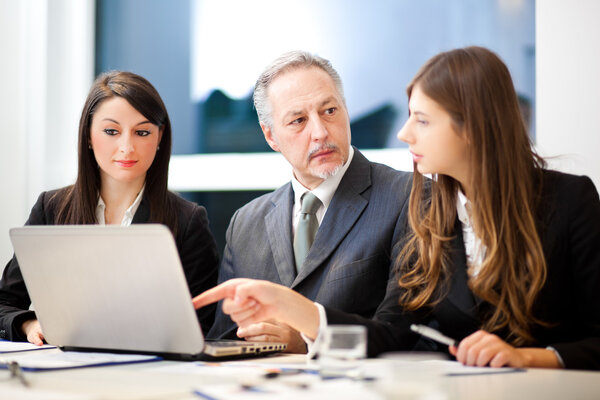 Бизнес-люди на работе