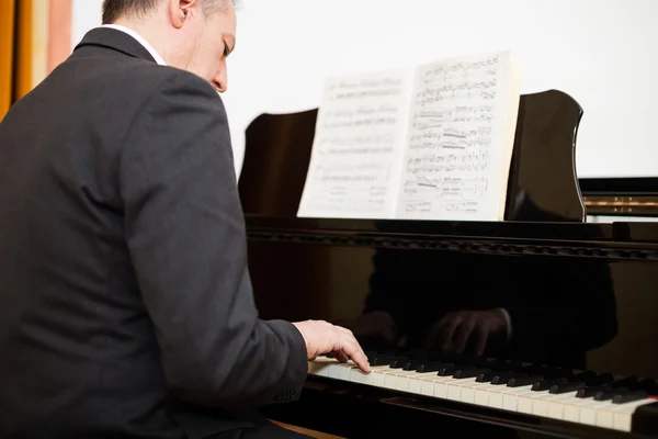 Pianista — Fotografia de Stock