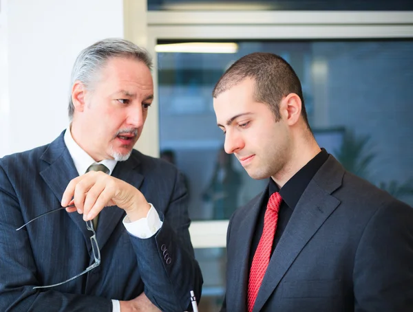 Empresários no trabalho — Fotografia de Stock