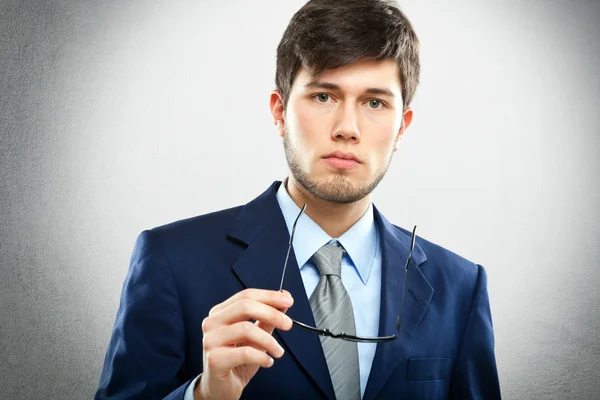 Young handsome businessman — Stock Photo, Image