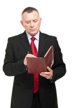 onun gündeminde yazma işadamı