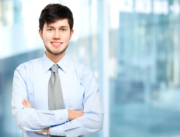 Hombre de negocios guapo — Foto de Stock