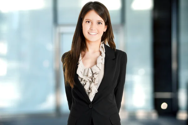 Young charming businesswoman — Stock Photo, Image