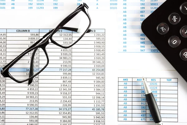 Financial reports — Stock Photo, Image