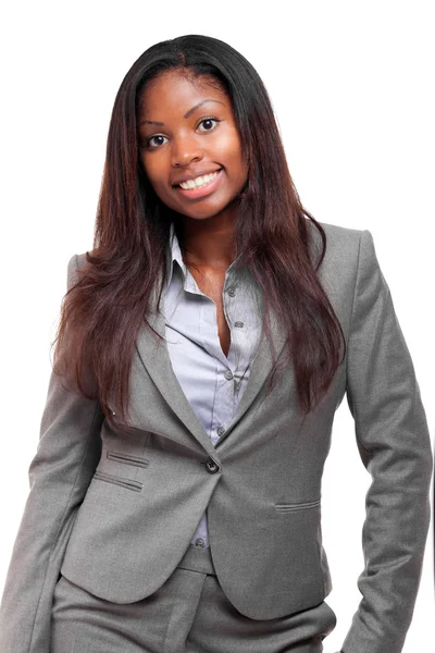 Belle femme d'affaires africaine — Photo