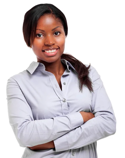 Prachtige Afrikaanse zakenvrouw — Stockfoto