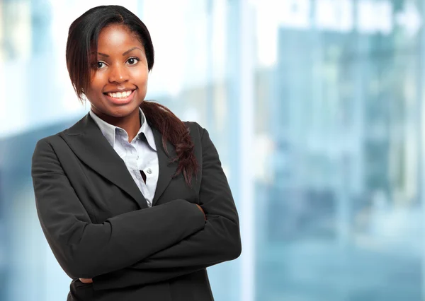 Afrikaanse zakenvrouw — Stockfoto
