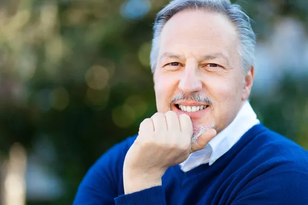 Happy mature man — Stock Photo, Image