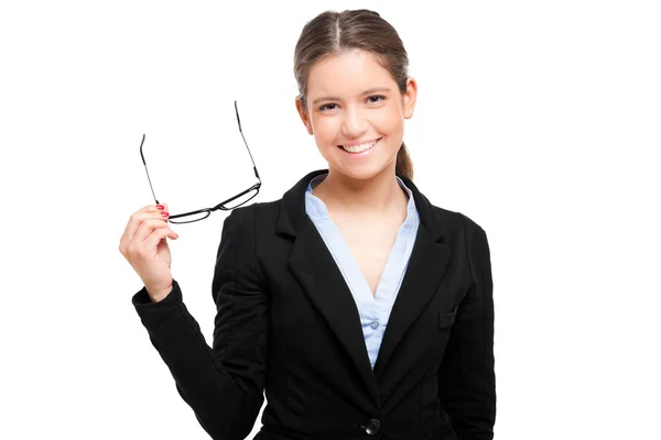 Woman wearing eyeglasses — Stock Photo, Image