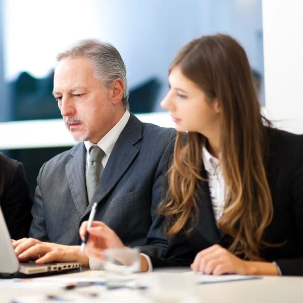 Företagsfolk i arbete — Stockfoto