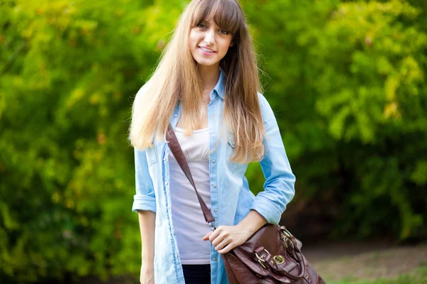 Beautiful female student — Stock Photo, Image