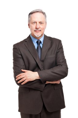 Kendine güvenen iş adamı
