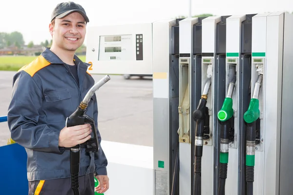 Posto de gasolina — Fotografia de Stock