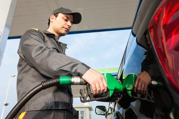 Posto de gasolina — Fotografia de Stock