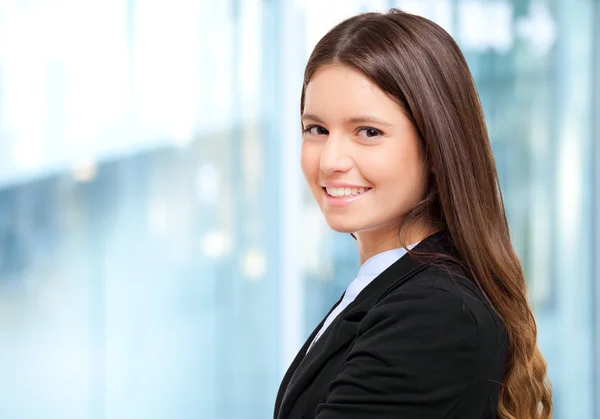 Junge Geschäftsfrau — Stockfoto