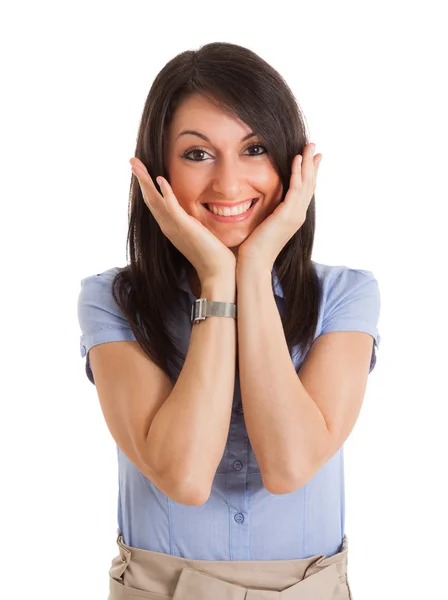 Surprised woman — Stock Photo, Image