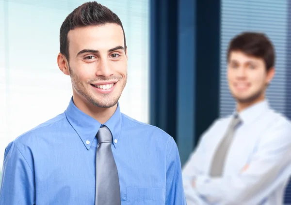 Two friendly businessmen — Stock Photo, Image