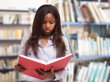 genç kız Kütüphanesi