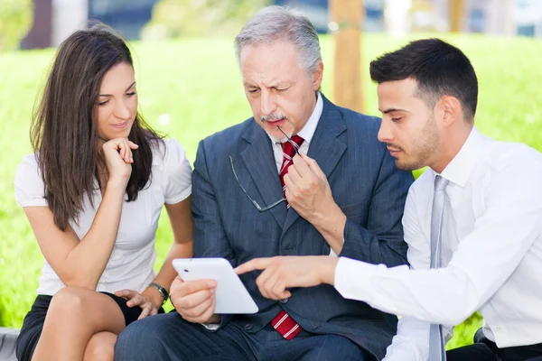 Imprenditori che lavorano — Foto Stock