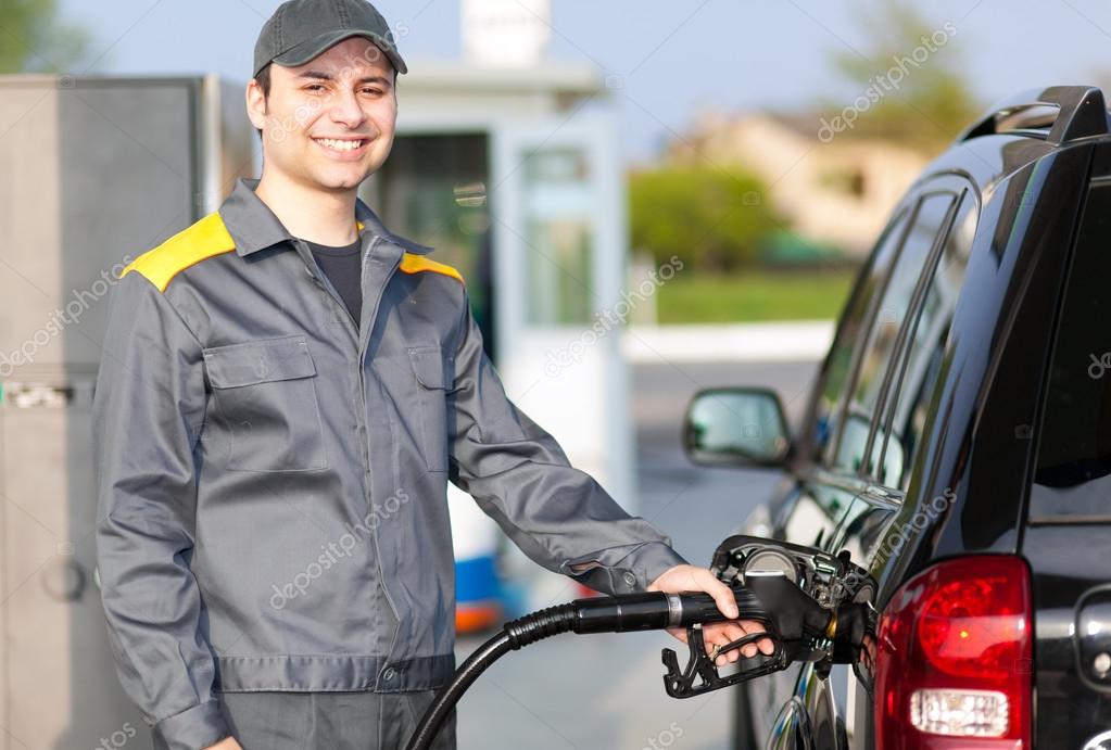 Gas Station Assistant Stock Photo Minervastock 47057413 gas-station-assistant-stock-photo-minervastock-47057413