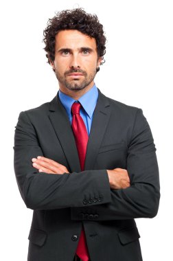 yakışıklı işadamı