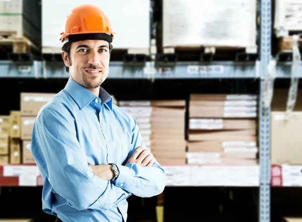 Lavori di magazzino — Foto Stock