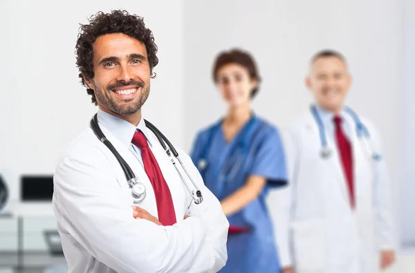 Sorrindo retrato médico — Fotografia de Stock