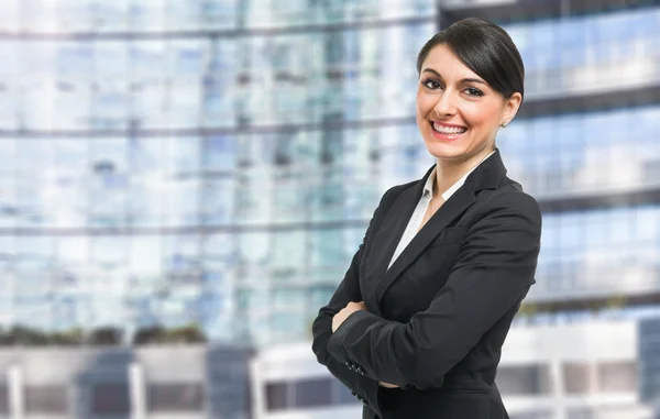 Young business woman portrait Stock Image