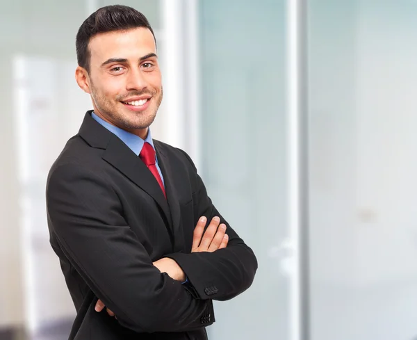 Hombre de negocios guapo — Foto de Stock