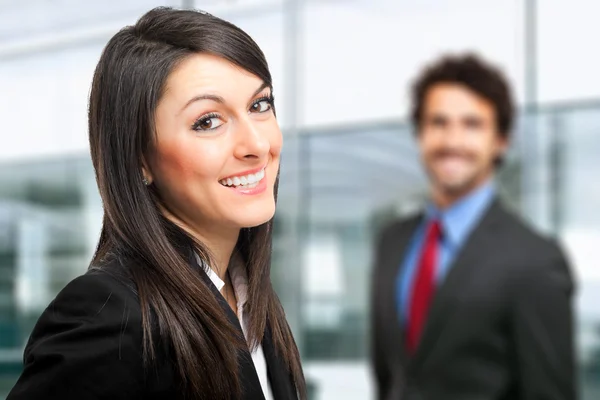 Businesswoman in office — Stock Photo, Image