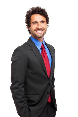 Handsome mature businessman
