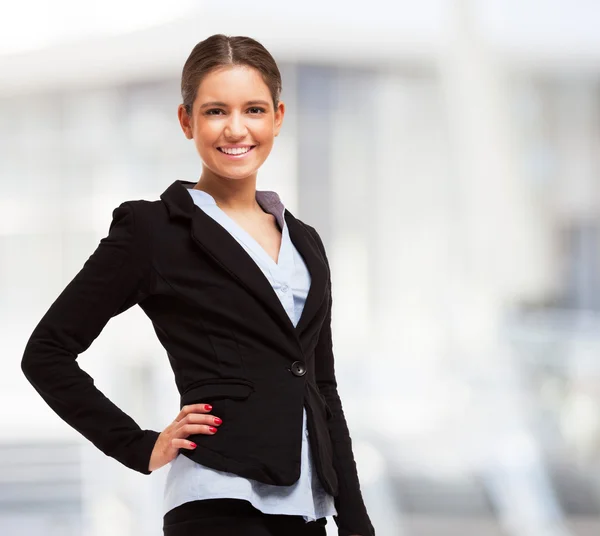 Joven mujer sonriente —  Fotos de Stock