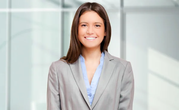 Jovem empresária — Fotografia de Stock