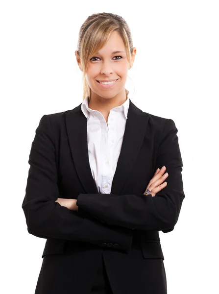 Retrato de mulher de negócios — Fotografia de Stock